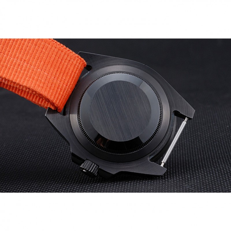Rolex Stealth Submariner Orange Nylon Strap 622011-7