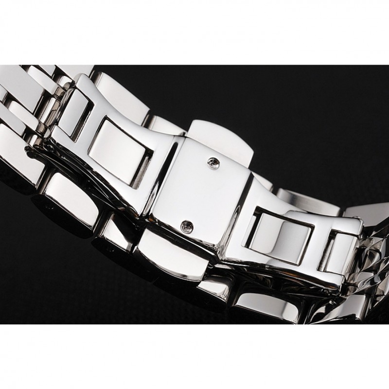 Vacheron Constantin Tourbillon Black Dial Stainless Steel Case Two Tone Steel Black Bracelet-5