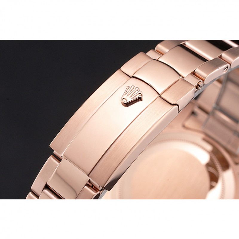 High End Rolex Sky Dweller Brown Dial Rose Gold Case Ad Bracelet-5