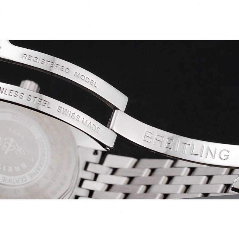 Breitling Navitimer World Black Dial Stainless Steel Bracelet 622512-6