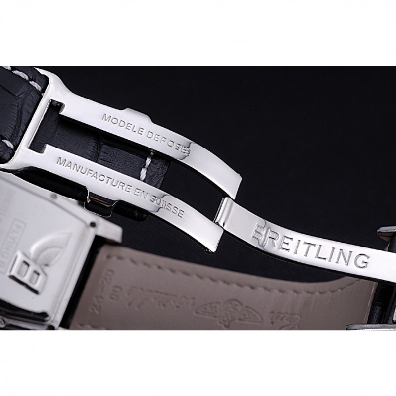 Breitling Bentley Flying B Chronograph Leather Bracelet Watch 622330-5