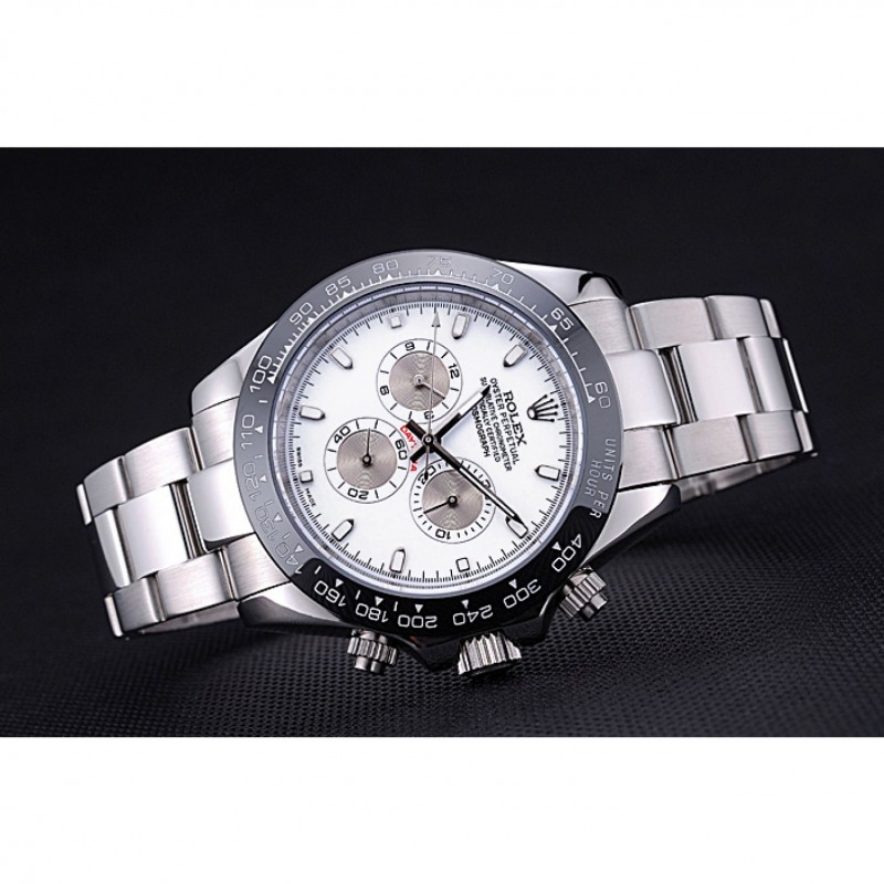 High Quality Rolex Cosmograph Daytona White Dial Stainless Steel Bracelet 622542-2