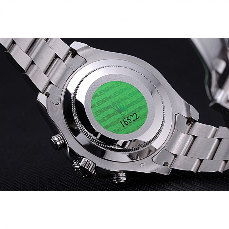 High Quality Rolex Yacht - Master II Black Dial Stainless Steel Bracelet 622541-6