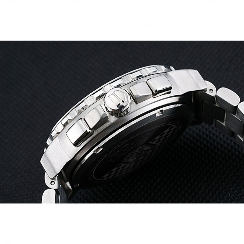 Cheap Replica Watches Tag Heuer Formula 1 Chronograph Black Dial Black Bezel Two Tone Stainless Steel Band 622412-8