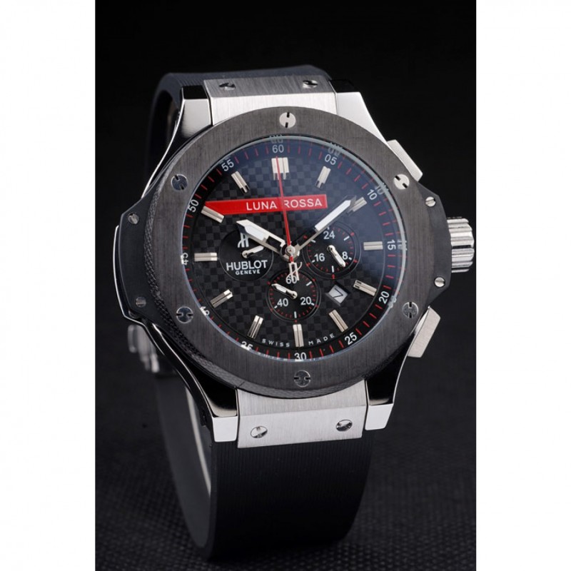 Hublot Limited Edition Luna Rosa Black Dial Watch-1