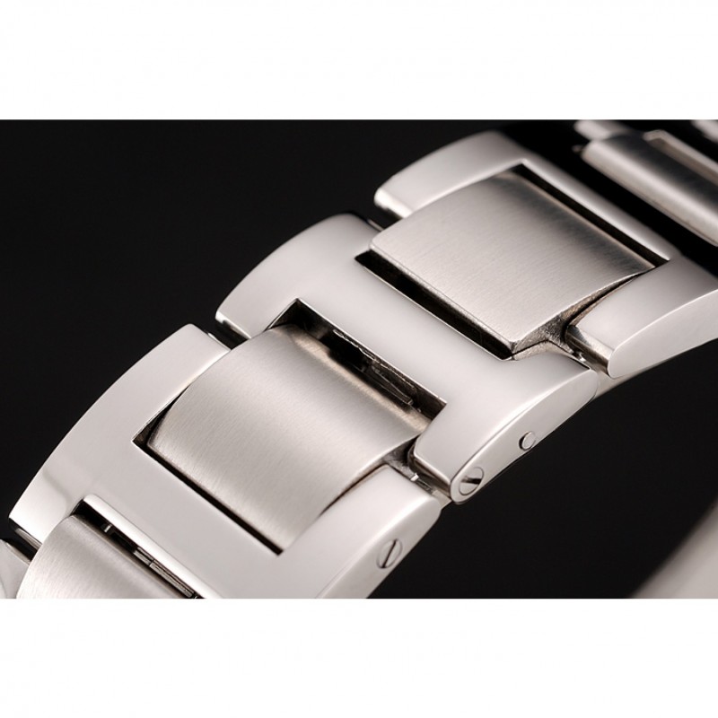 Swiss Cartier Ballon Bleu 40 MM Diamond Dial Staineless Steel Bracelet 1453893-4