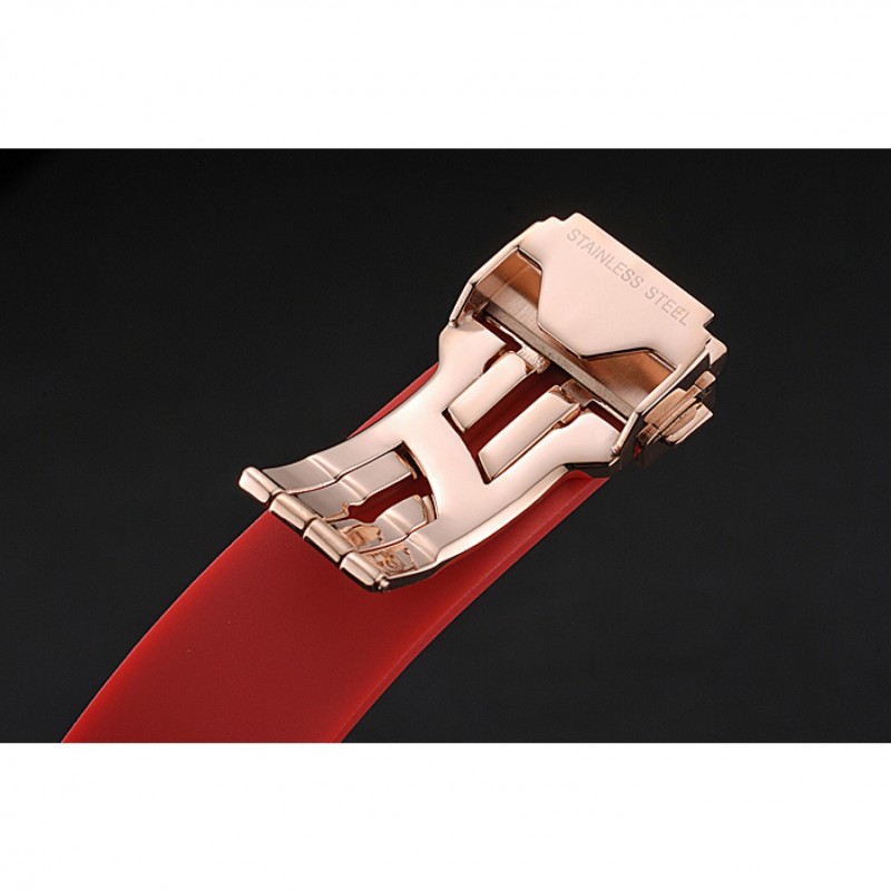 Hublot Big Bang Red Strap Red Dial Watch 98069-6