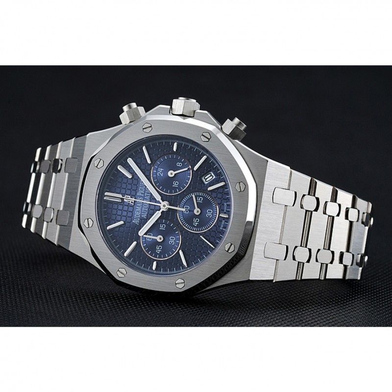 Audemars Piguet Royal Oak Chronograph Blue Dial Stainless Steel Bracelet 1454028-4