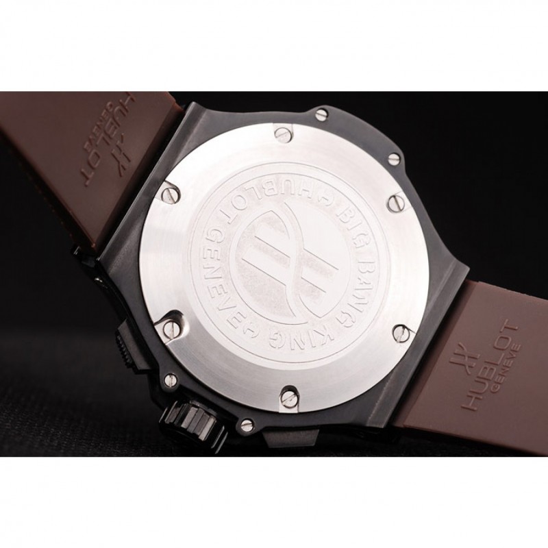 Hublot Big Bang King Cappuccino Black Dial Watch-5
