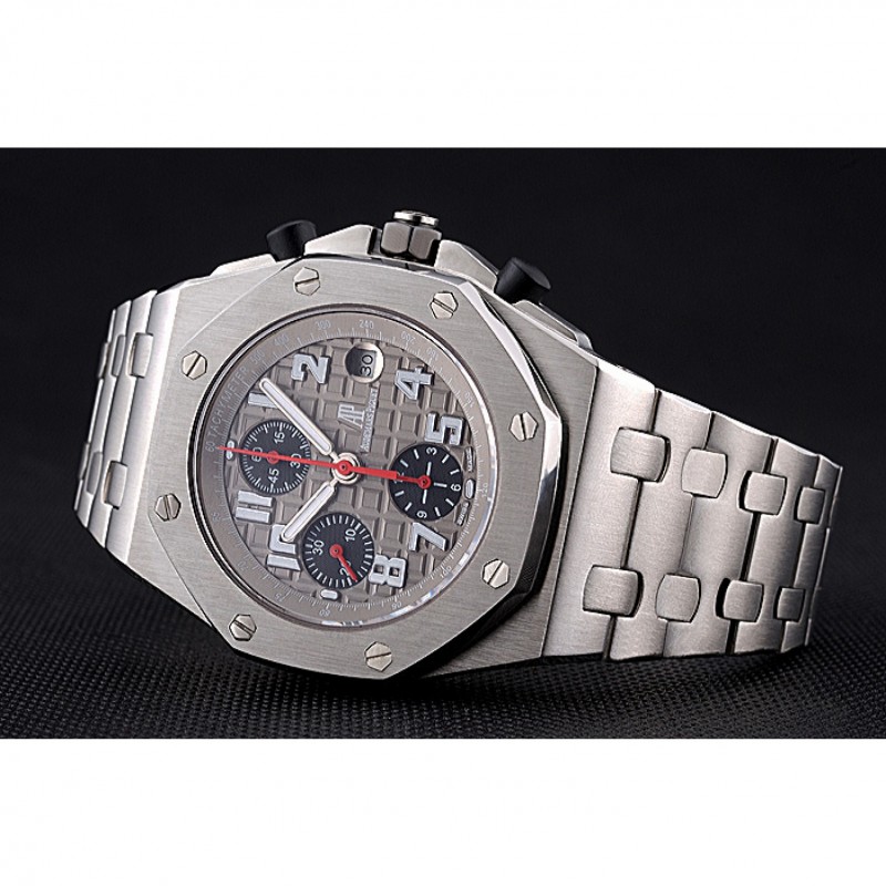 SS Swiss Audemars Piguet Royal Oak Offshore Grey Dial Stainless Steel Case And Bracelet 622870-4