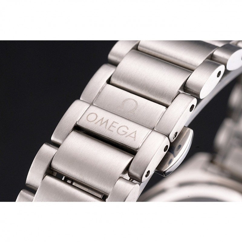 High Quality Replica Watches Omega Globemaster Silver Dial Blue Hands Stainless Steel Case And Bracelet-5