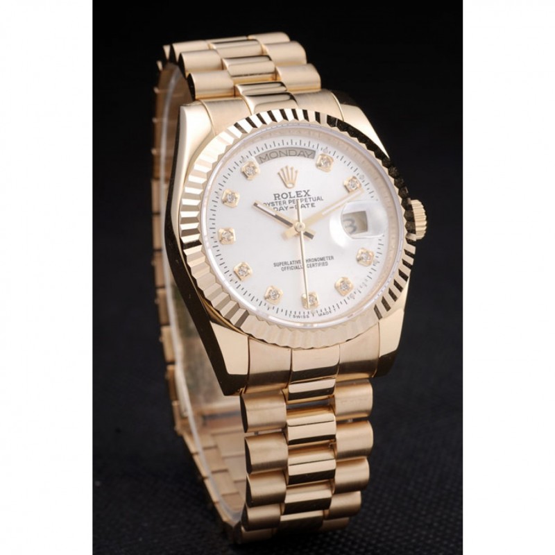 Luxury Replica Watches Rolex Day-Date Swiss Mechanism-srl72-6