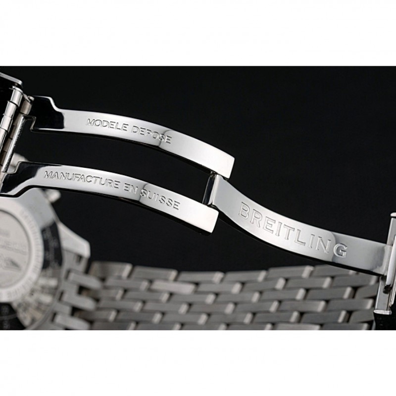Best Replica Watches Swiss Breitling Navitimer White Dial Stainless Steel Bracelet 622441-6