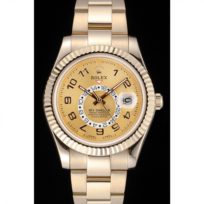 Rolex Sky Dweller Oyster Perpetual Special Edition 2012 Yellow Gold 80243-1