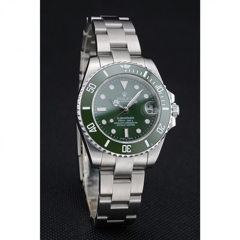 High Quality Rolex Submariner Green Dial Stainless Steel Bracelet 1454151-2