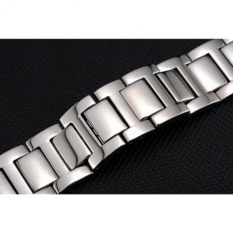 Cartier Brushed Stainless Steel Link Bracelet 622605-4