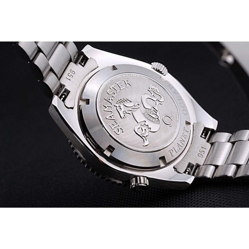 AAA Omega Seamaster Planet Ocean Blue Dial Stainless Steel Bracelet 622537-7