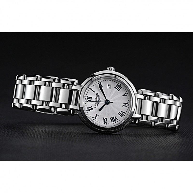 Longines PrimaLuna Stainless Steel Case Roman Numerals 622587-3