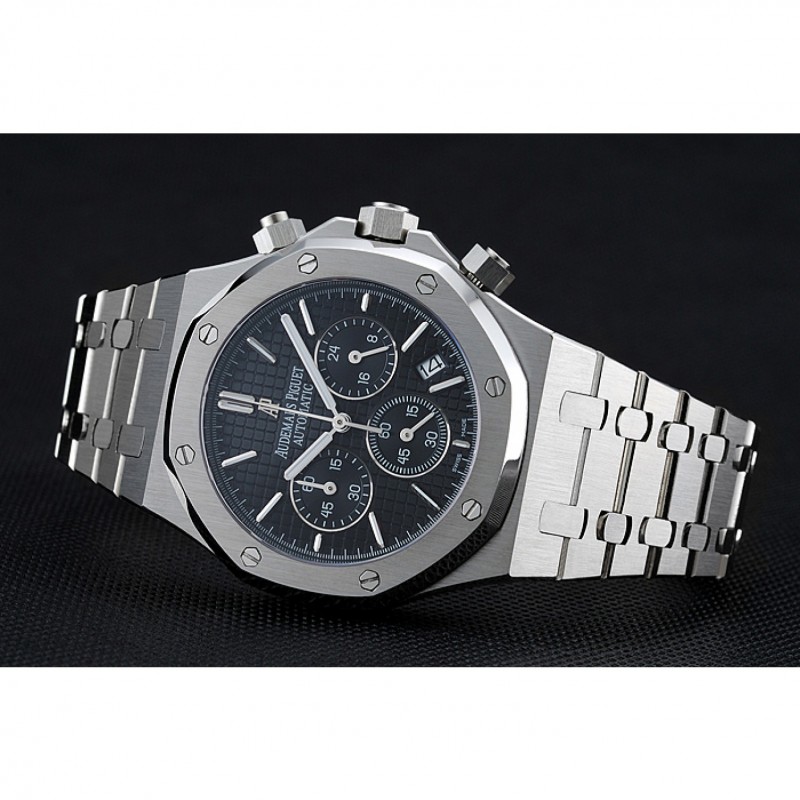 Audemars Piguet Royal Oak Chronograph Black Dial Stainless Steel Bracelet 1454025-3