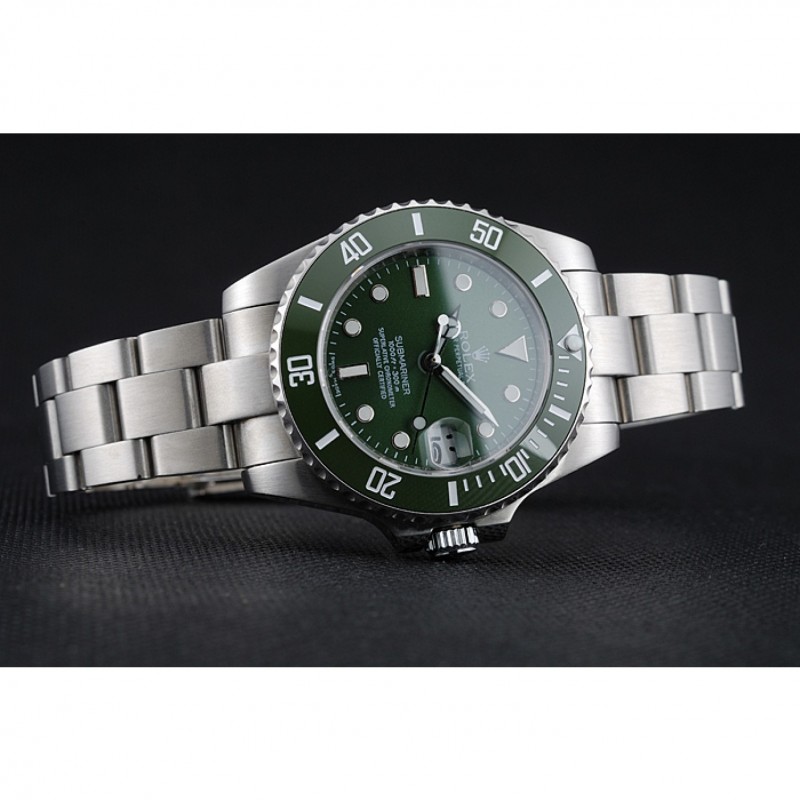 High Quality Rolex Submariner Green Dial Stainless Steel Bracelet 1454151-4