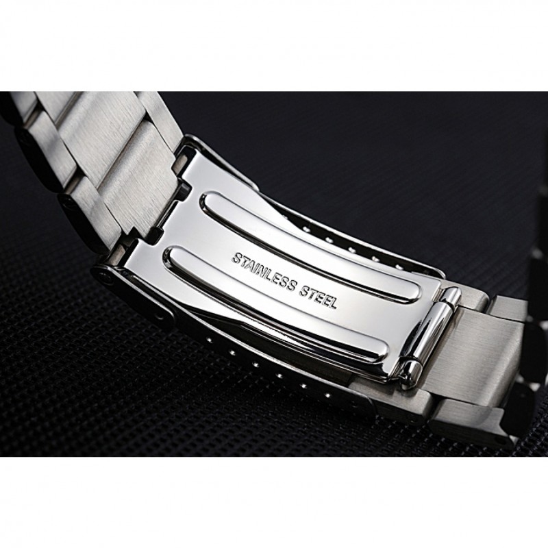 Tudor Heritage Chronograph Black Dial Stainless Steel Bracelet 622418-8