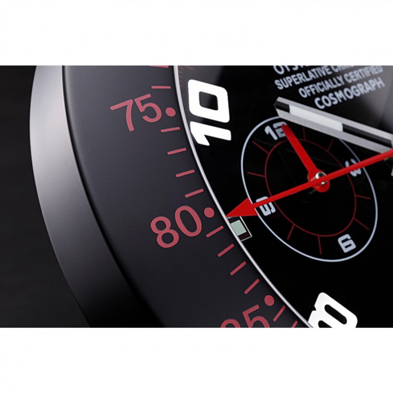 Rolex Daytona Cosmograph Wall Clock Black-Red 621908-4