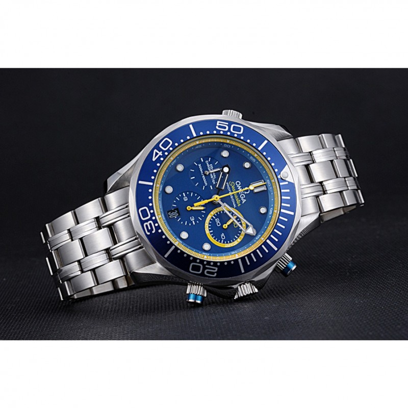 Luxury Omega Seamaster Professional Emirates Team 2013 Blue 622056-3