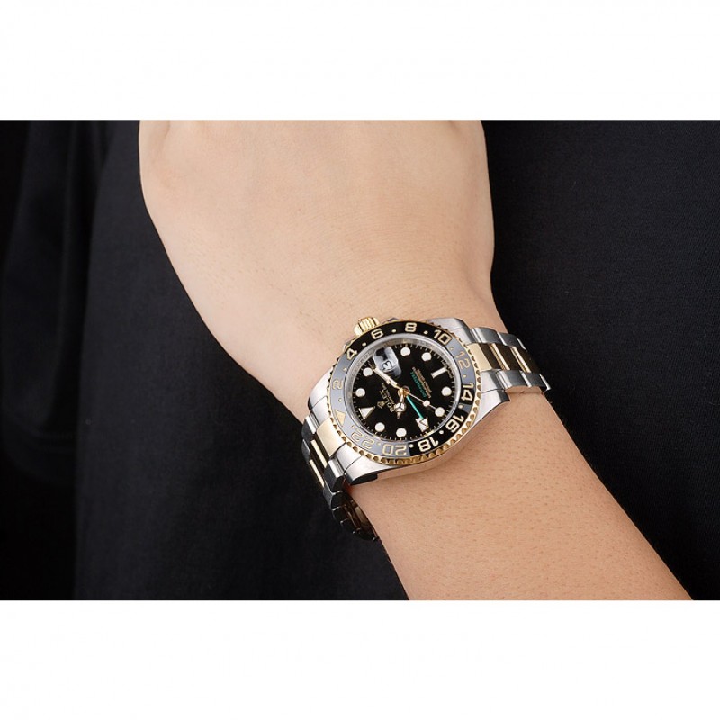 Rolex GMT Master II Black Ceramic Bezel Black Dial 98229-8