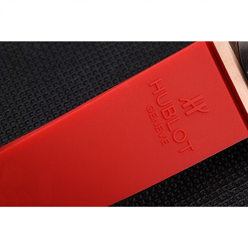 Hublot Big Bang Red Strap Red Dial Watch 98069-7