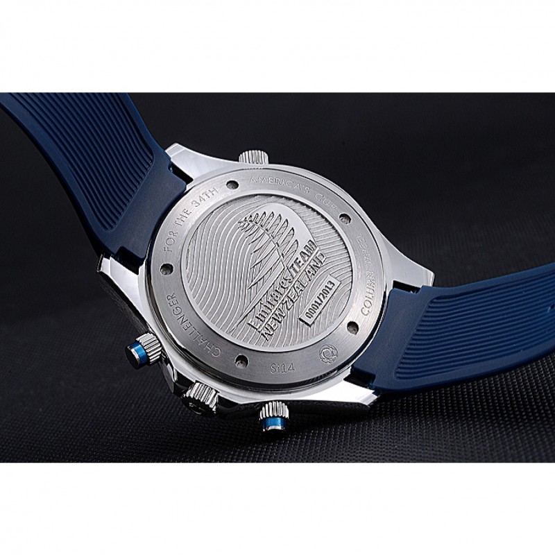 Luxury Replica Watches Omega Seamaster Professional Emirates Team 2013 Blue 622045-8