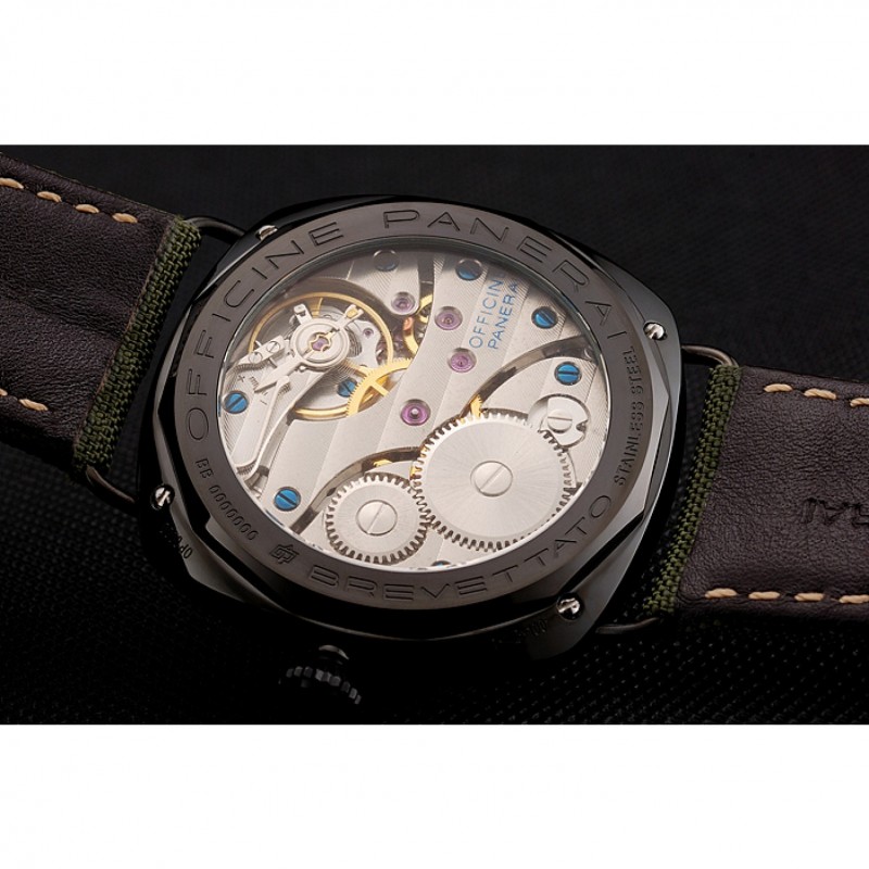 Panerai Radiomir California 3 Days Black Dial Green Bracelet 1454018-6