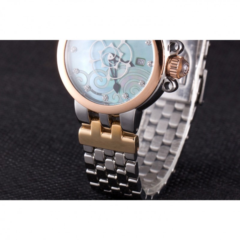 High Quality Replica Watches Tudor Clair de Rose White Dial Two Tone Band 621495-6