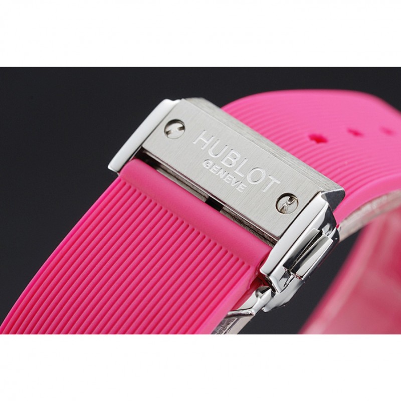 Hublot Big Bang Tutti Frutti Pink Strap White Dial-6