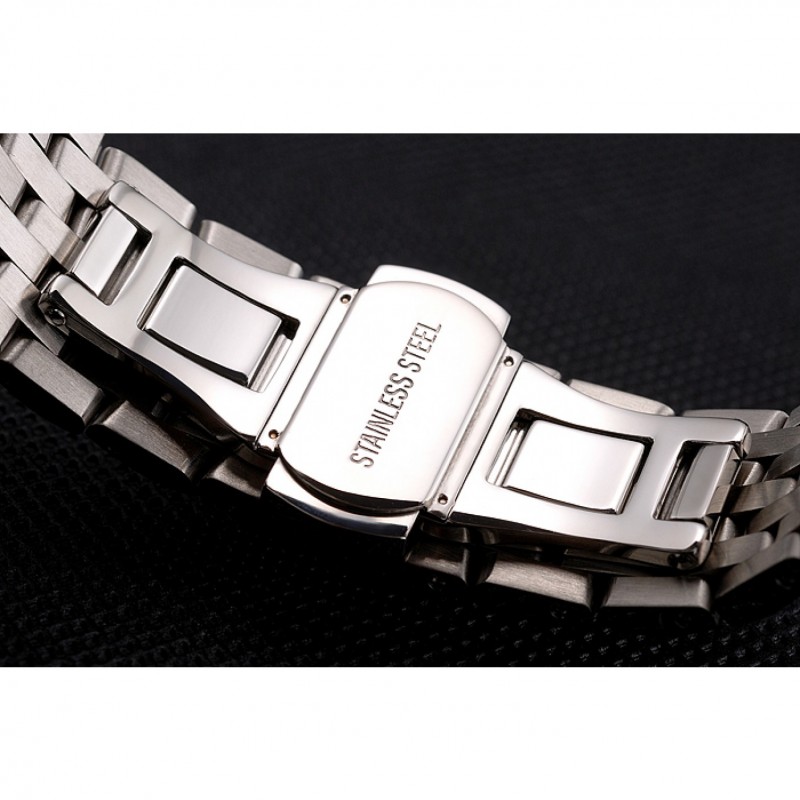 Best Replica Watches Omega DeVille Stainless Steel Bracelet Black Dial 621685-7