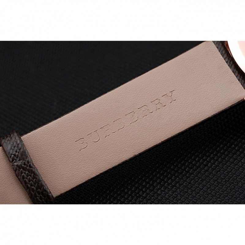 Burberry The City Classic Chronograph Black Dial Smoked Trench Bracelet 622573-5