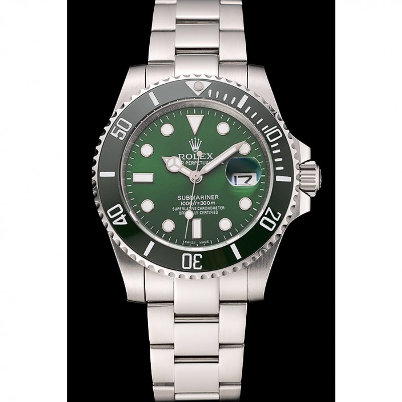Rolex Submariner Green Dial Stainless Steel Bracelet 1454069-1