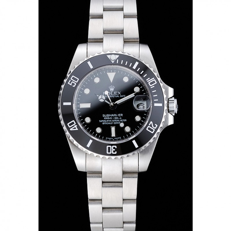 Rolex Submariner Date Black Dial Stainless Steel Bracelet 1454153-1