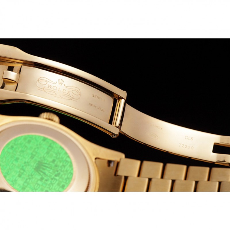 High Quality Swiss Rolex Day-Date Diamonds Yellow Gold-srl185 621615-5