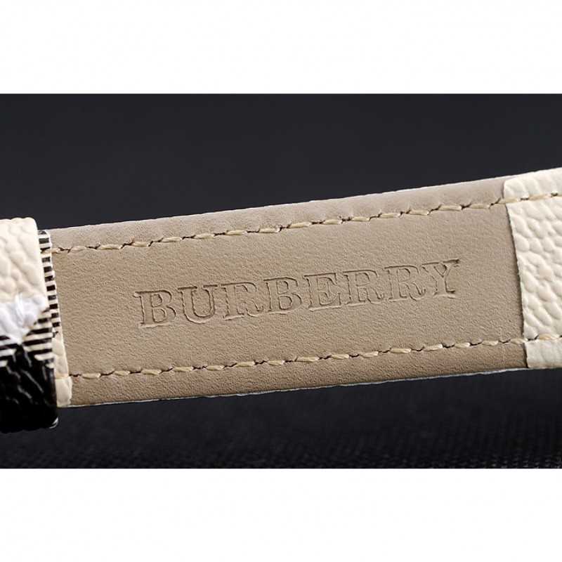 Burberry The City Classic Grey Dial Haymarket Bracelet 622566-5