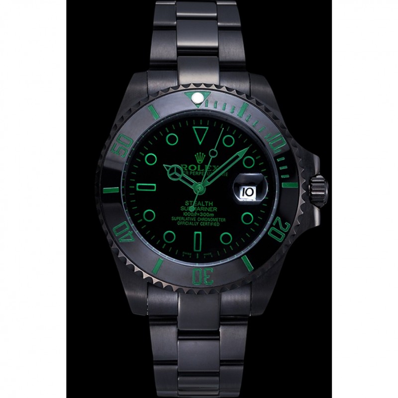Rolex Stealth Submariner Black Ceramic 622007-0