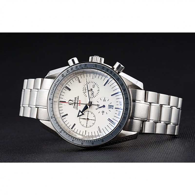 Omega Speedmaster Limited Edition 1957 White Dial Stainless Steel Bracelet 622522-4
