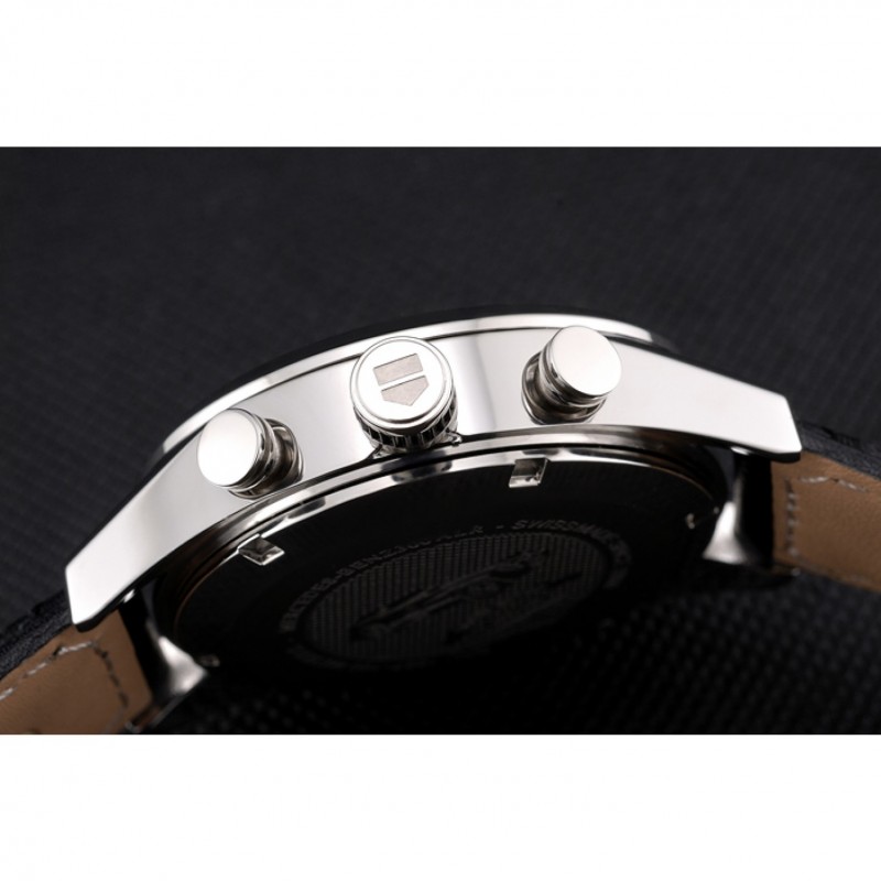 SS Replica Watches Tag Heuer Carrera Calibre 36 Flyback Black 622068-8