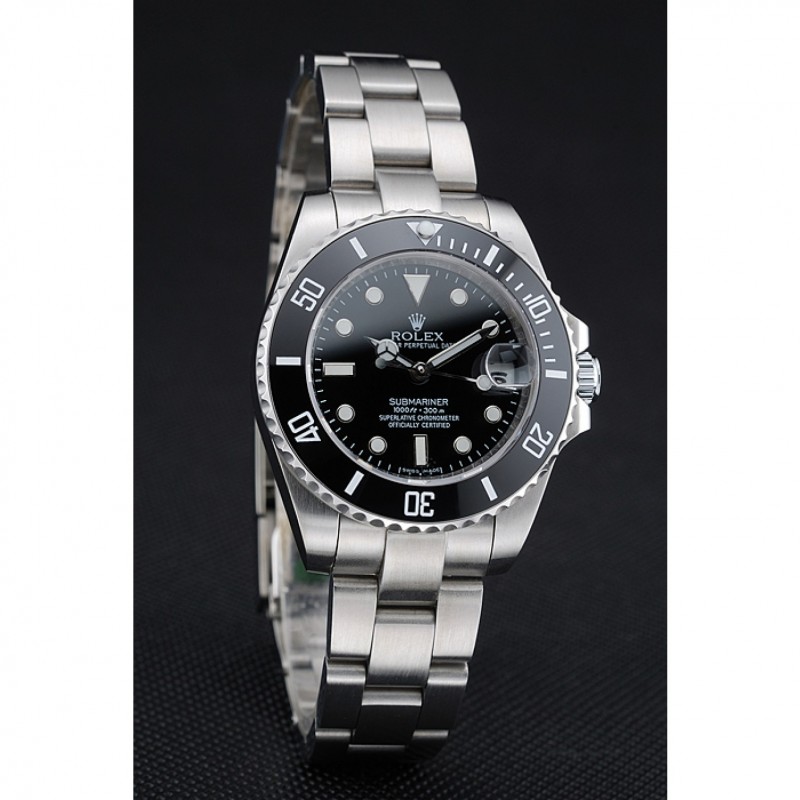 Rolex Submariner Date Black Dial Stainless Steel Bracelet 1454153-2