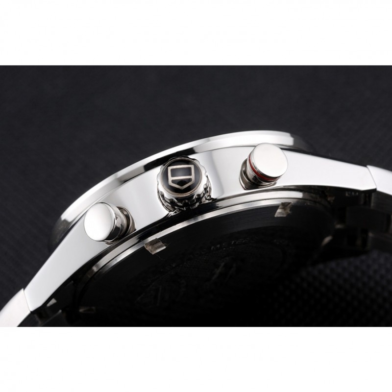Carrera Black Dial Calibre 16 Link Tag Heuer Watch-tag140-7