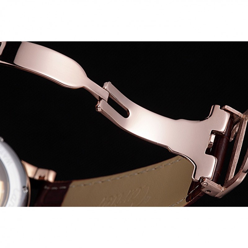 Cheap Cartier Rotonde Flying Tourbillon White Dial 621940-6