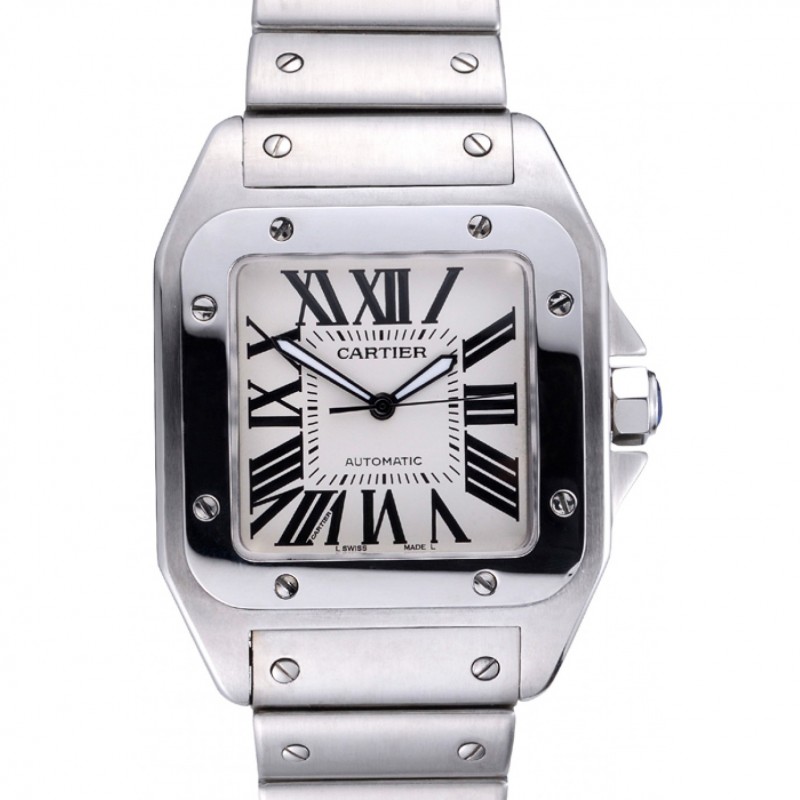Cheap Replica Watches Swiss Cartier Santos Galbee Stainless Steel 622063-0