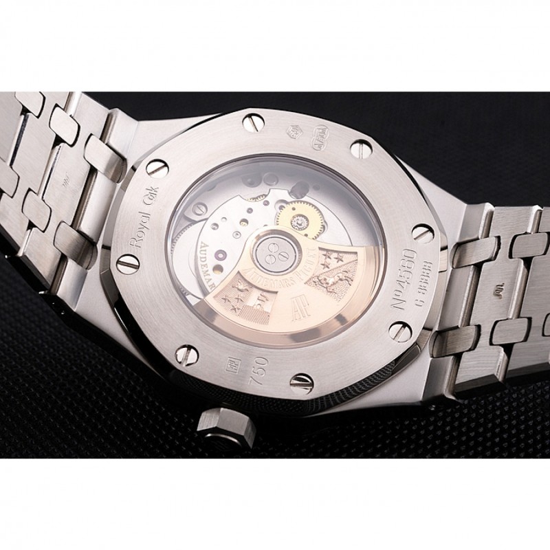 Swiss Audemars Piguet Royal Oak Silver Dial Stainless Steel Case And Bracelet-7