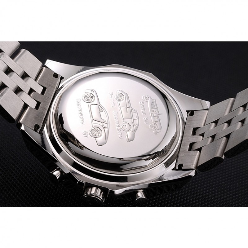 Luxury Breitling Bentley Motors T Blue Dial Stainless Steel Case And Bracelet 622222-7