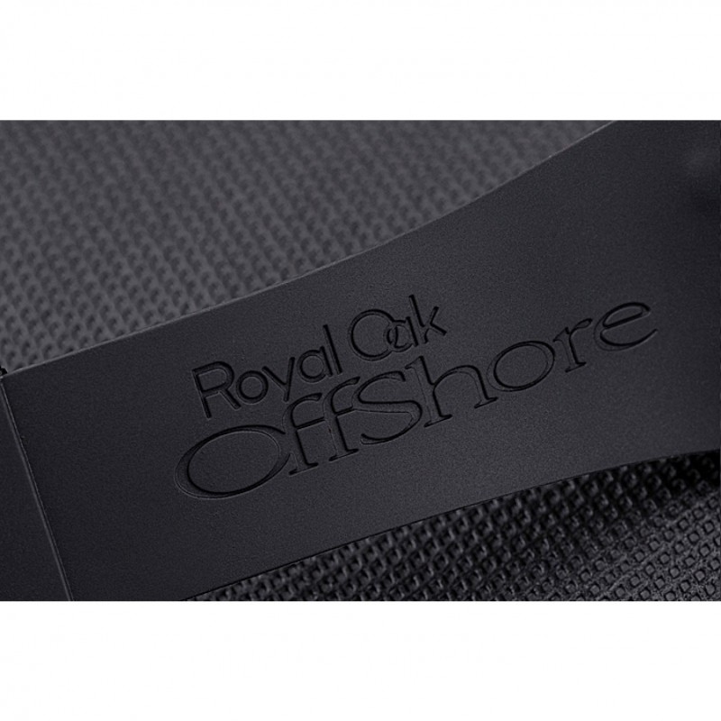 Swiss Audemars Piguet Royal Oak Offshore Survivor White Dial Stainless Steel Case Black Rubber Strap 622859-6