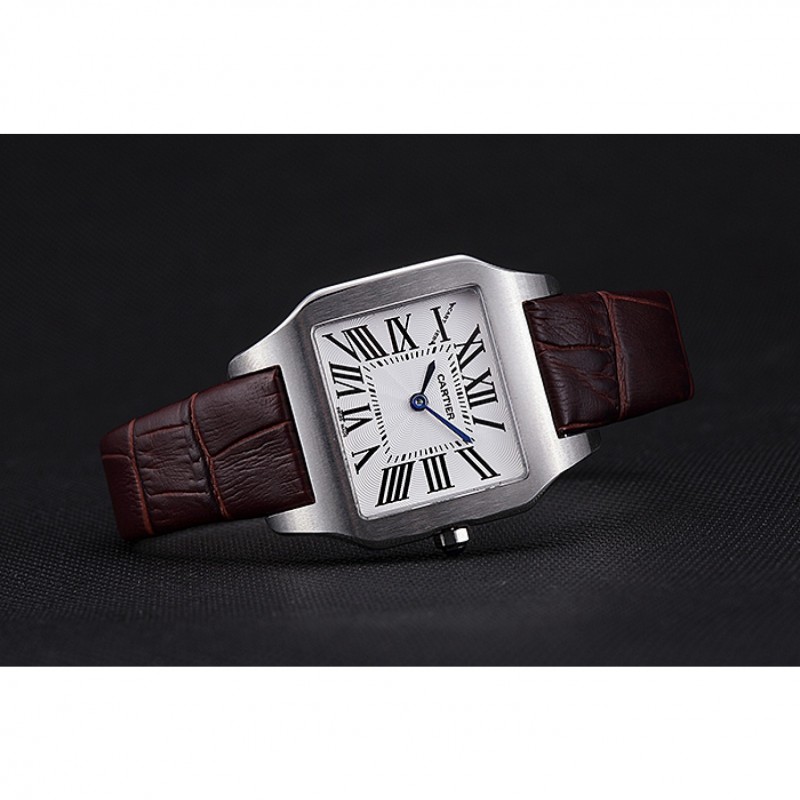 Best Cartier Santos 100 Polished Stainless Steel Bezel 621923-3